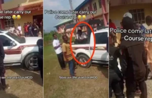 Course mates gets class rep arrested