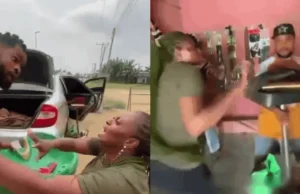 Guy takes back the items he bought to set up his girlfriend’s salon