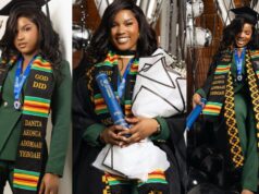 AFRONITAAA GRADUATES WITH BANKING & FINANCE DEGREE FROM UNIVERSITY OF GHANA