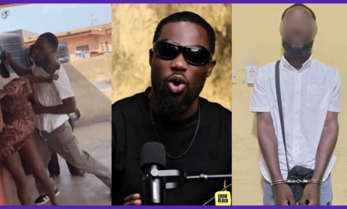 Popular Content Creator , Ekow Black arrested over assault on his girlfriend