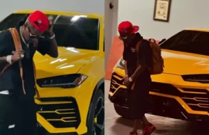 EOCO to ship Shatta Wale’s yellow Lamborghini to the USA; more details
