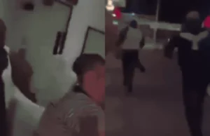 Boyfriend catches his girlfriend with her sugar daddy in the hotel room